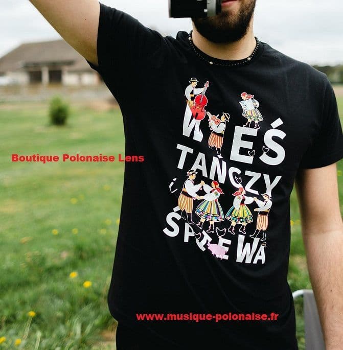 T SHIRT folk polonais