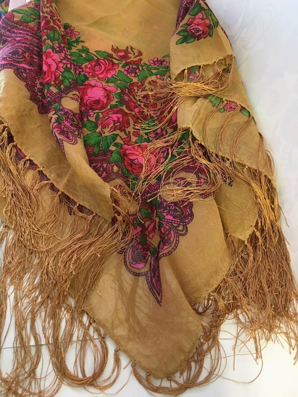 FOULARD Folk polonais LUDOWE